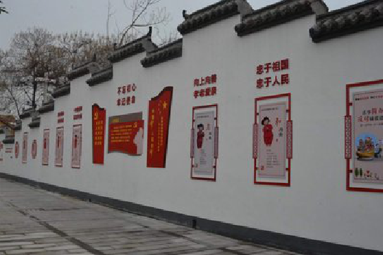 龙胜墙体彩绘-乡村文化墙