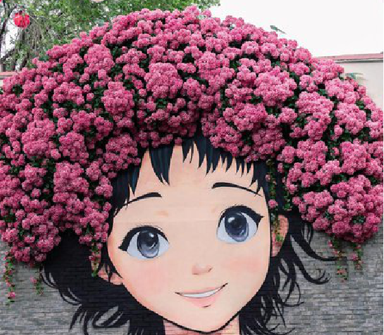 龙胜墙体彩绘-网红墙打卡