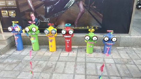 龙胜商业区彩绘