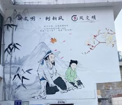 龙胜分享几个墙绘保养知识。